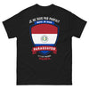 T-shirt Paraguay noir - phrase Paraguayen humour