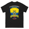 T-shirt équatorien noir - Je ne suis pas parfait, mais je suis équatorien