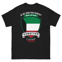 Thumbnail for T-shirt Koweïtien noir - Je ne suis pas parfait