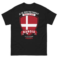 Thumbnail for T-shirt Danois noir - Je ne suis pas parfait