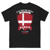 T-shirt Danois noir - Je ne suis pas parfait