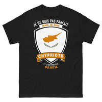 Thumbnail for T-shirt Chypre noir - humour chypriote