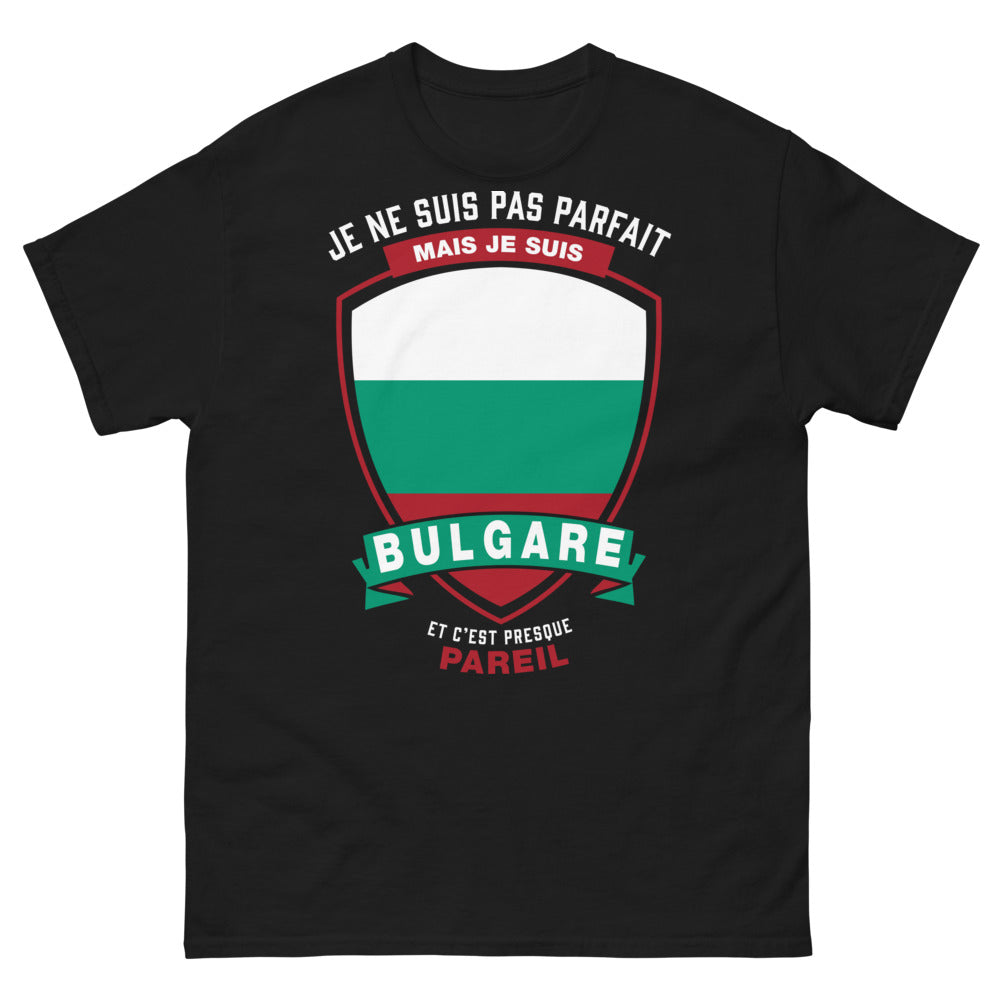 T-shirt Bulgarie noir - presque parfait