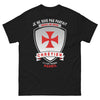 T-shirt Chrétiens noir - presque pareil