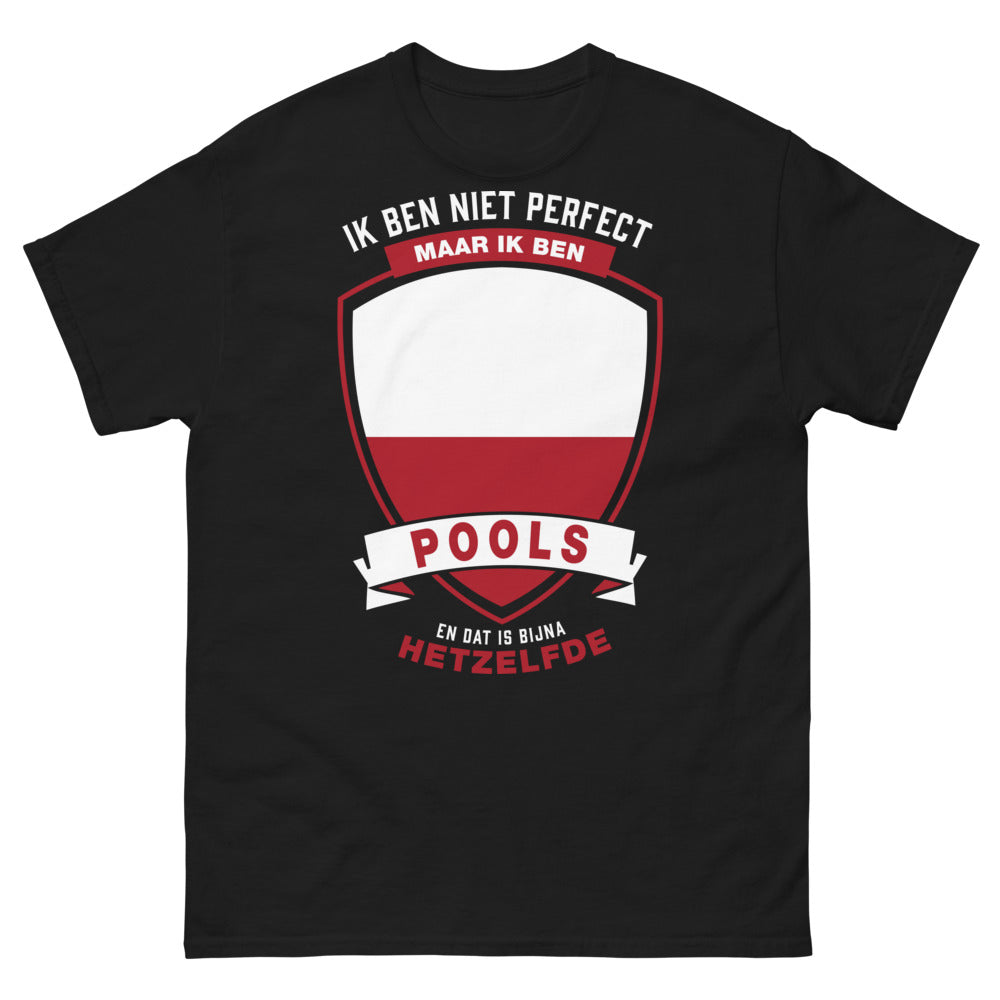 Polen Marineblau T-Shirt - Ik ben Pools