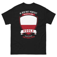 Thumbnail for Polen Marineblau T-Shirt - Ik ben Pools