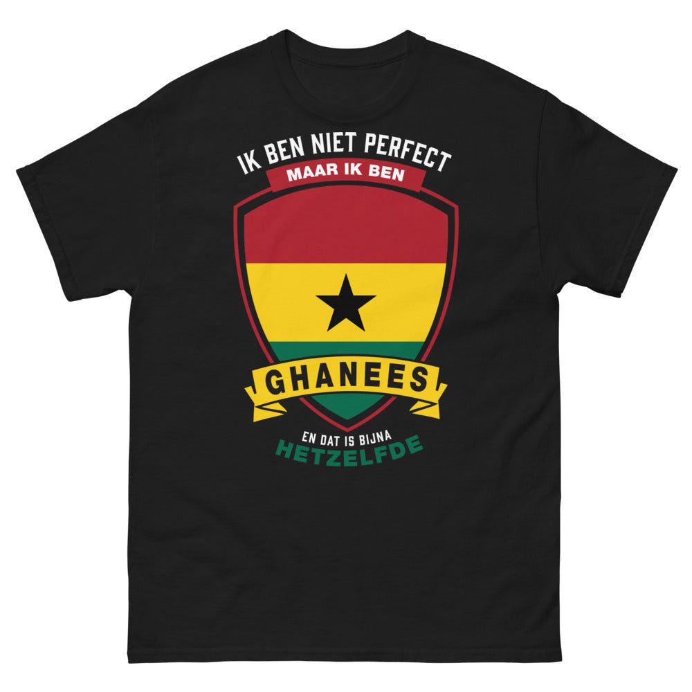 T-shirt Ghanyen noir - Presque Parfait, Déjà Fier