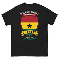 Thumbnail for T-shirt Ghanyen noir - Presque Parfait, Déjà Fier