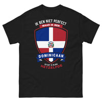Thumbnail for T-shirt Dominicain noir - Dominicain et Fier de l'Être