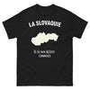 T-shirt Slovaquie noir - Mon histoire commence ici