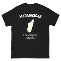 Thumbnail for T-shirt Madagascar noir - là où mon histoire commence