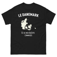 Thumbnail for T-shirt Danemark noir face - Là où mon histoire commence