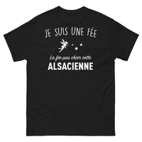 Thumbnail for T-shirt Alsacienne noir - humour piquant et magie
