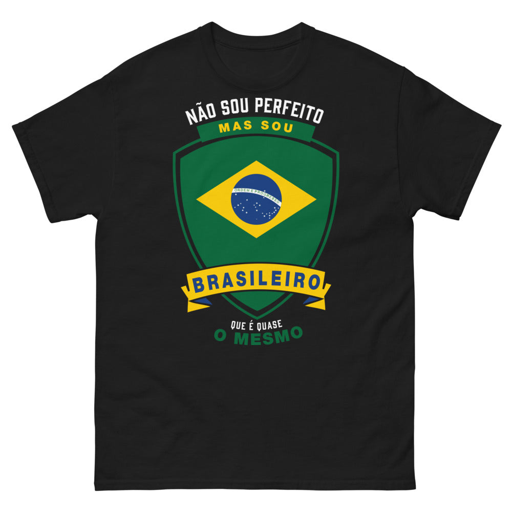 T-shirt Brésil noir - Não Sou Perfeito