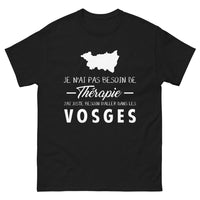 Thumbnail for T-shirt Vosges noir - pas besoin de thérapie