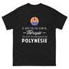 T-shirt Polynésie noir - Évasion polynésienne