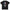 T-shirt Française de Racines Italiennes noir - double culture pasta et fromage