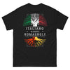 T-Shirt Romagna Nero - Italiano di Radici Romagnole