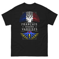 Thumbnail for T-shirt Var noir face - Racines varoises