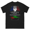 T-shirt Martinique noir - Français de racines martiniquaises