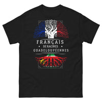 Thumbnail for T-shirt Guadeloupe noir - racines guadeloupéennes