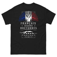 Thumbnail for T-shirt Bretagne noir - design sombre et racines bretonnes