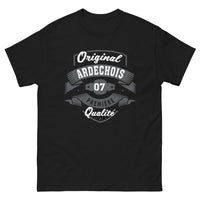 Thumbnail for T-shirt Ardèche noir - Original Ardéchois