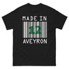T-shirt Aveyron noir - Made in Aveyron