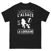 T-shirt Alsace noir face - Royaume lumineux