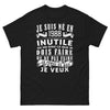 T-shirt Année 1988 noir - né en 1988, libre