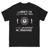 T-shirt Breton noir - L'espion normand