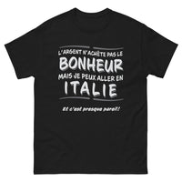 Thumbnail for T-shirt Italie noir - L'argent n'achète pas le bonheur