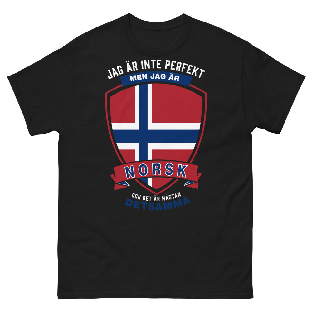 T-shirt Norvégiens noir - humour nordique