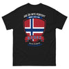 T-shirt Norvégiens noir - humour nordique