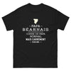 T-shirt Béarn noir - Papa Béarnais, clin d'œil festif
