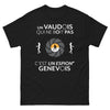 T-shirt Vaudois noir - esprit Vaudois vs Genevois
