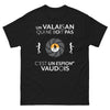 T-shirt Valais Vaud noir - espion vaudois