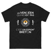 T-shirt Vendéen noir - espion breton humour