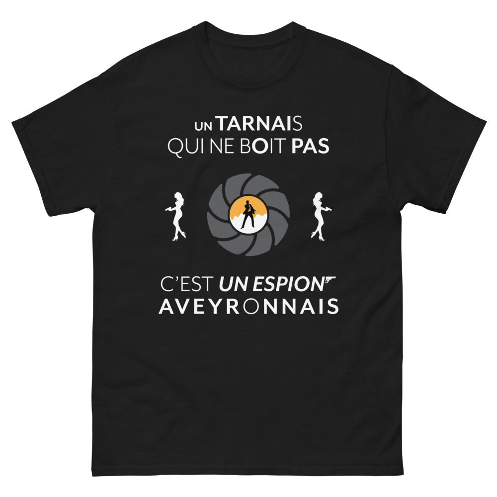 T-shirt tarnais noir - Un tarnais qui ne boit pas