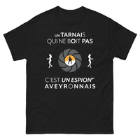 Thumbnail for T-shirt tarnais noir - Un tarnais qui ne boit pas