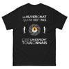 T-shirt Auvergnat noir - esprit espion Toulonnais