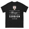 T-shirt Serbien noir - Ich brauche keine Therapie