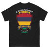 T-shirt Mauricien noir face - je ne suis pas parfait