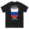 T-shirt Russes noir - humour et fierté