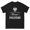 T-shirt Pologne noir - aller en Pologne