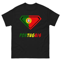 Thumbnail for T-shirt Portuguesa noir - nostalgie lusitaine