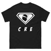 T-shirt Corse noir face - design sombre et élégant