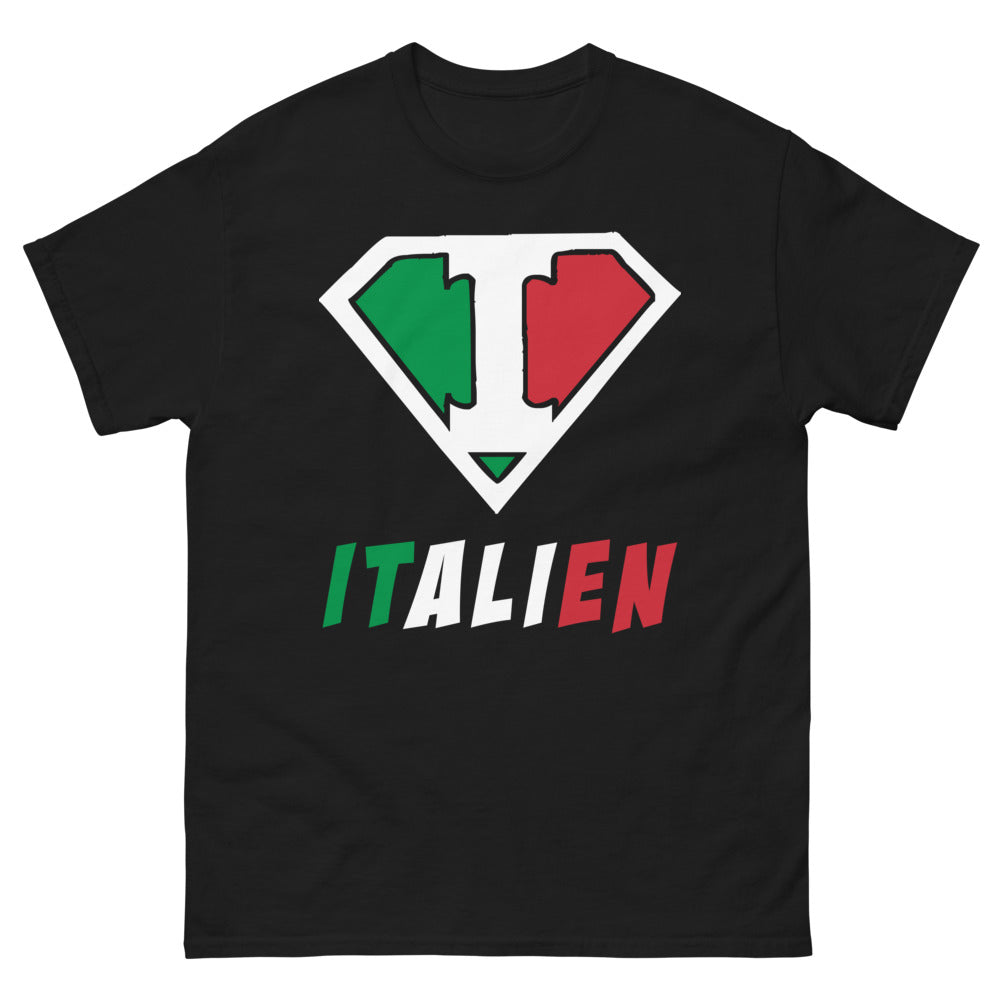 T-Shirt Italien düster schwarz - Italiener aus Sombre