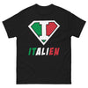 T-Shirt Italien düster schwarz - Italiener aus Sombre