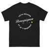 T-shirt Bourguignon noir face - Bourguignon têtu et râleur